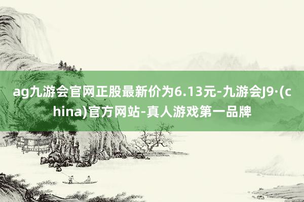 ag九游会官网正股最新价为6.13元-九游会J9·(china)官方网站-真人游戏第一品牌