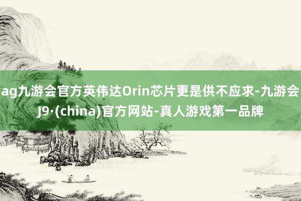 ag九游会官方英伟达Orin芯片更是供不应求-九游会J9·(china)官方网站-真人游戏第一品牌